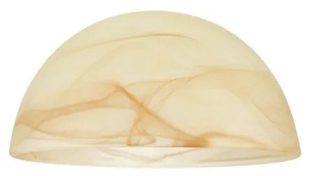 Abajur din sticlă de rezervă pentru lustră E27 diam. 300x140 mm