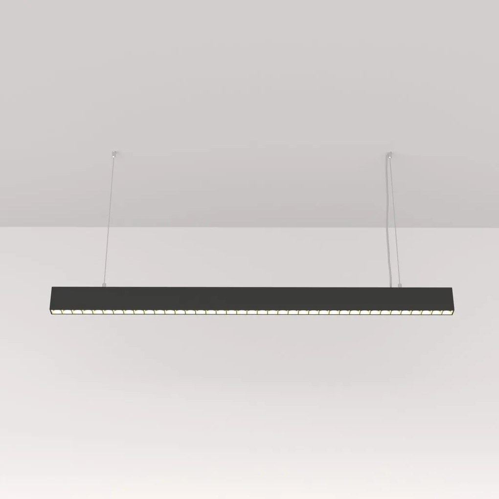 Lustra LED design tehnic Points negru