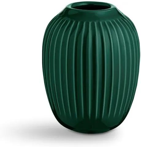 Vază din ceramică Kähler Design Hammershoi, înălțime 10 cm, verde