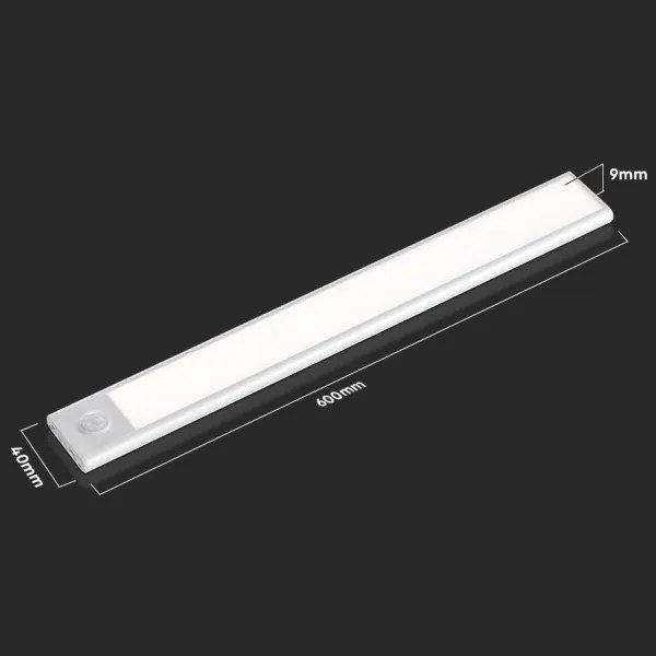 LED lampă subliniară cu senzor LED/2,5W/5V 3000 mAh 3000K