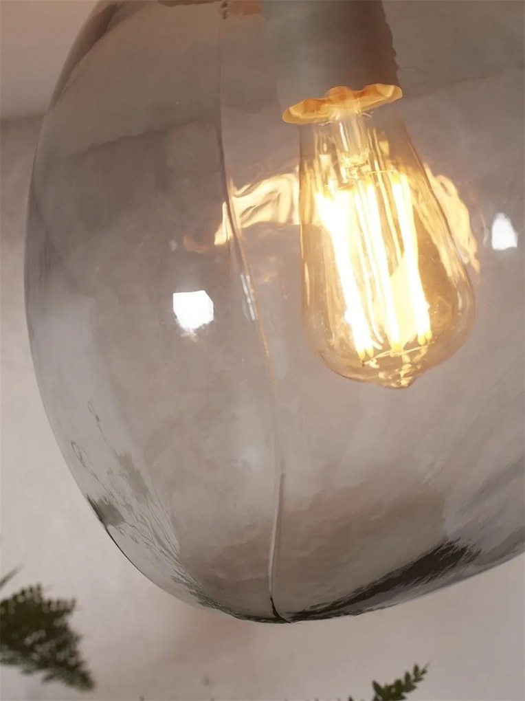 Plafoniera moderna design decorativ Helsinki boulder gri
