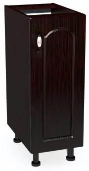 Corp inferior 30 cu 1 usa Zebra MDF mustata wenge