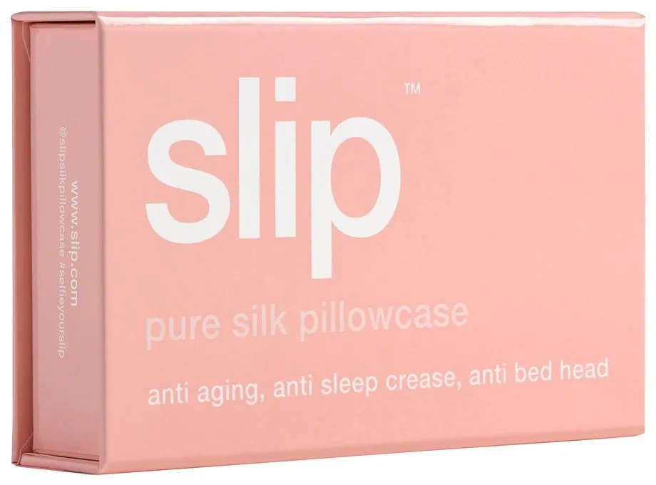 Față de pernă din mătase 51x76 cm Pink – slip