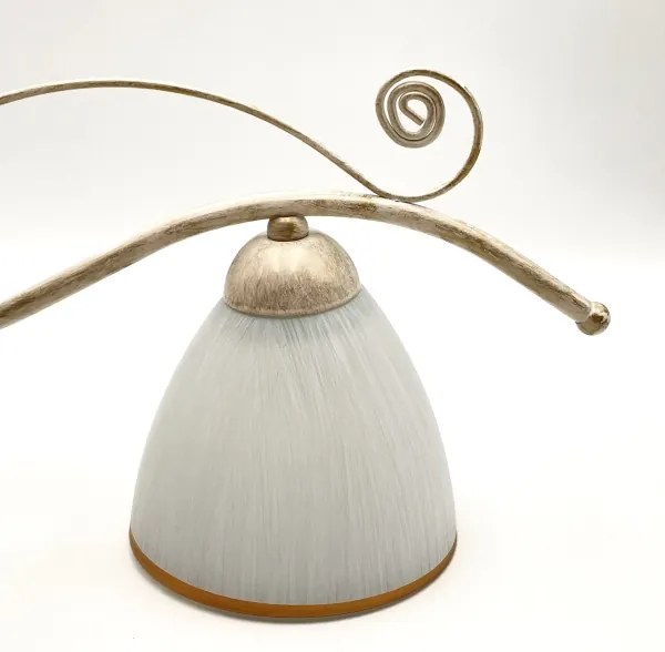 Lustră pe lanț RETRO 2xE27/60W/230V auriu/matină