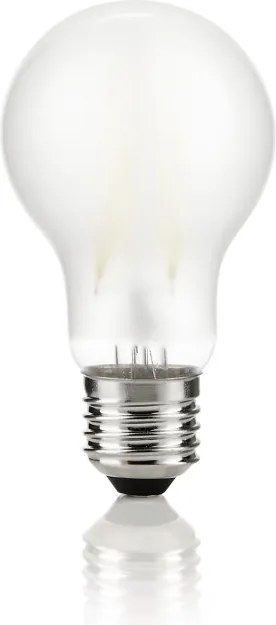 Bec LED, E27 goccia 08w 3000k cri80 satinata