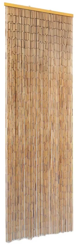 vidaXL Perdea de ușă pentru insecte, bambus, 56x185 cm