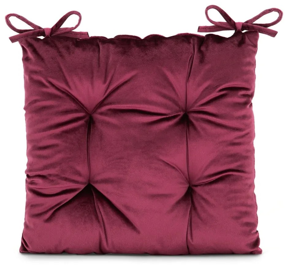 Pernă de scaun din catifea 40x40 cm Aleksa – Restilo