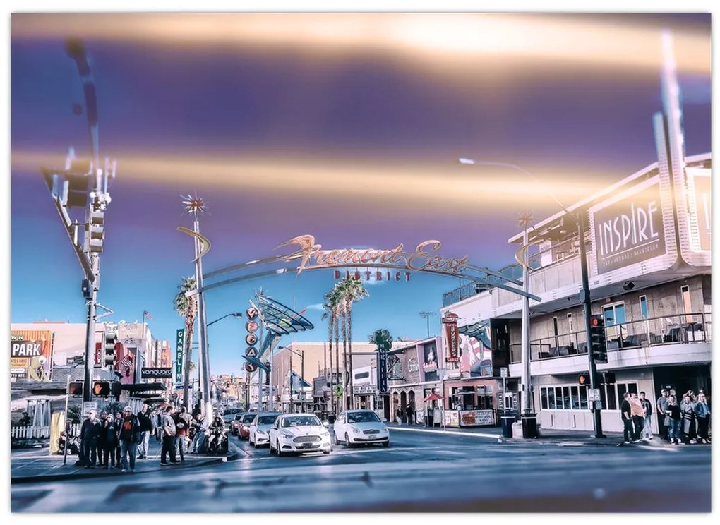 Tablou cu strada în Las Vegas (70x50 cm)