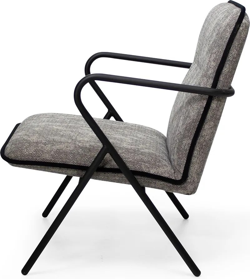 Fotoliu lemn masiv Sixty Cadru Metalic și Design Modern Personalizabil