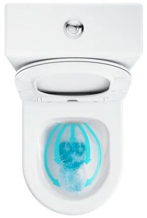 Ravak X01870 - vas WC combinat Rimless OPTIMA cu capac SoftClose, ceramică, albă