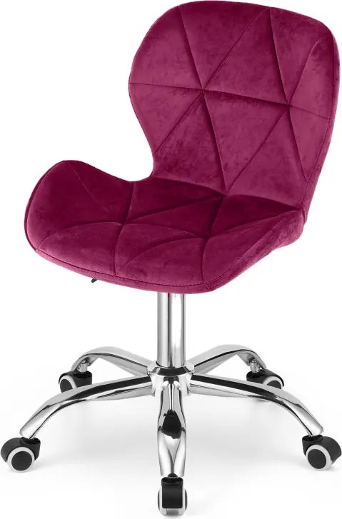 Promotie Scaun de birou visiniu AVOLA VELVET Calitatea II