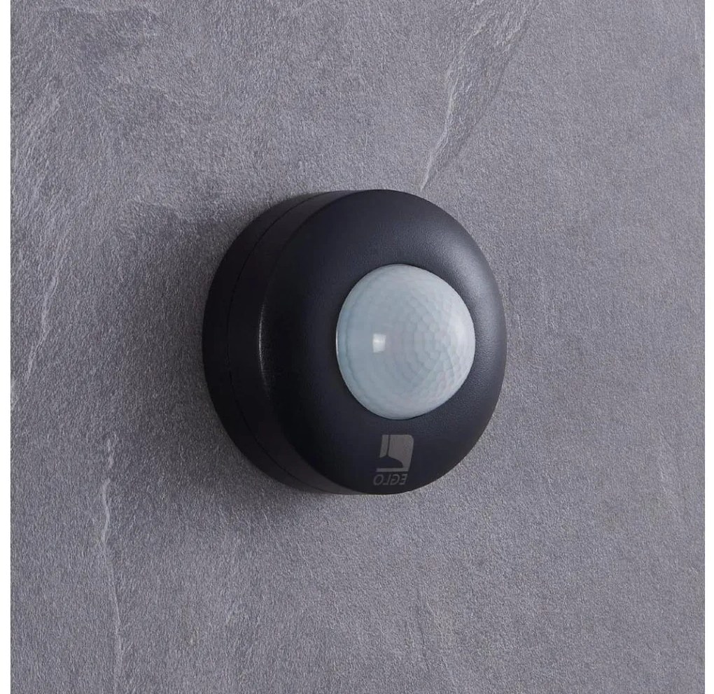 Eglo 97422 - Senzor mișcare exterior DETECT ME 6, 12 m, negru, IP44