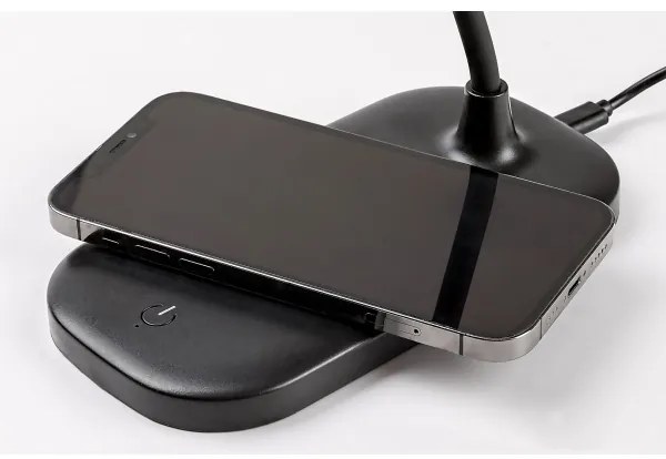 Rabalux 74013 - Lampă de birou LED tactilă HARDIN, dimabilă, 5W, neagră