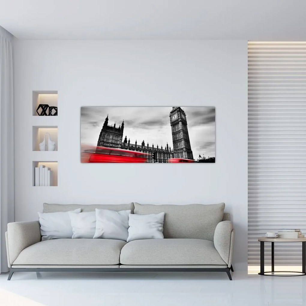 Tablou - Houses of Parliament din Londra (120x50 cm)