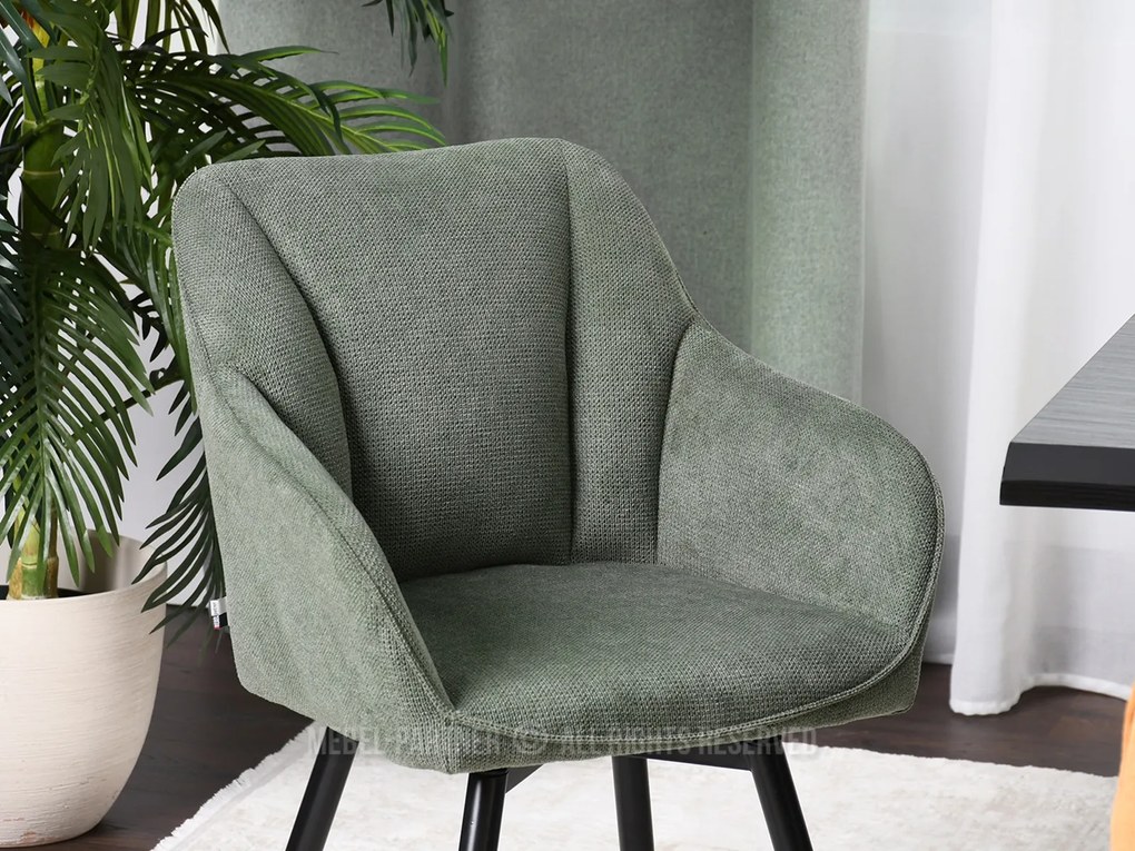Scaun Bonita (verde + negru). 1110965