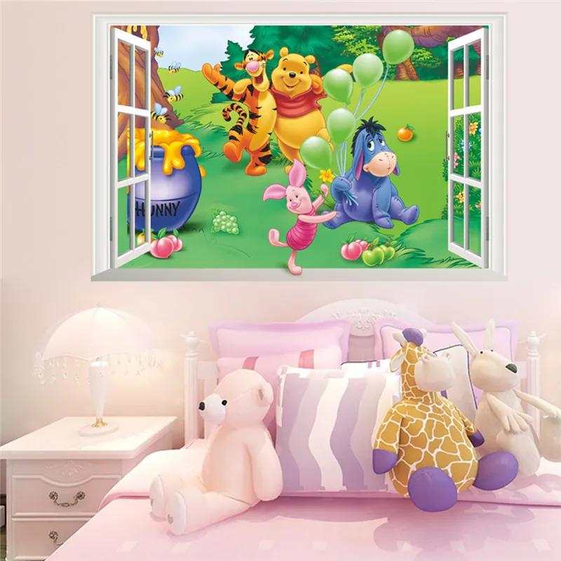Autocolant de perete "Winnie the Pooh 5 XL" 90x60 cm