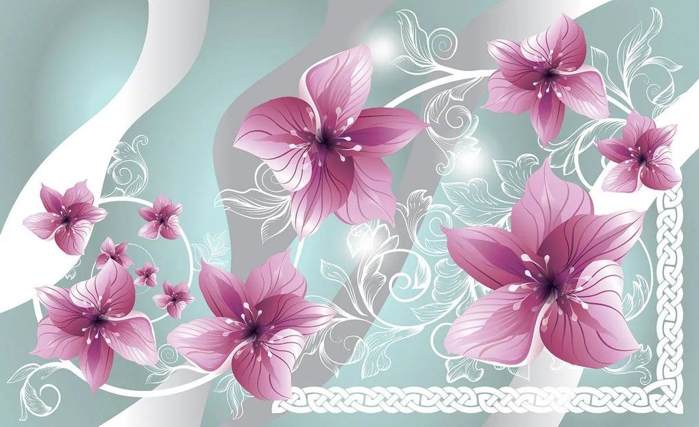Fototapet - Flori (152,5x104 cm)