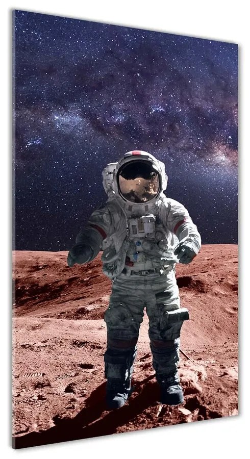 Tablou pe sticlă acrilică Astronaut
