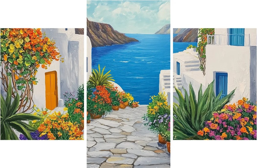 Tablou - Alee grecească (90x60 cm)