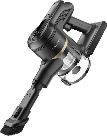 Aspirator vertical fara fir Dreame T30 Flex VJ74E, 450 W, 144 AW, 3 viteze, 0,5 L, 60 min, HEPA H13, LED, Motor fara perii, Negru
