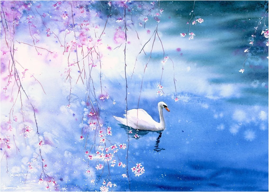 Tablou - Lacul magic (70x50 cm)