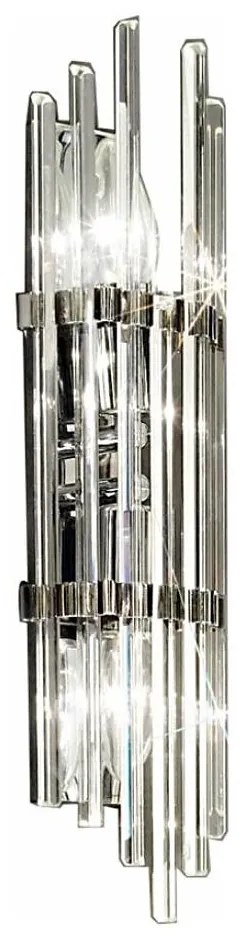 Aplică Kolarz 0342.62M.5 ONTARIO 2xE14/40W/230V 41 cm crom lucios