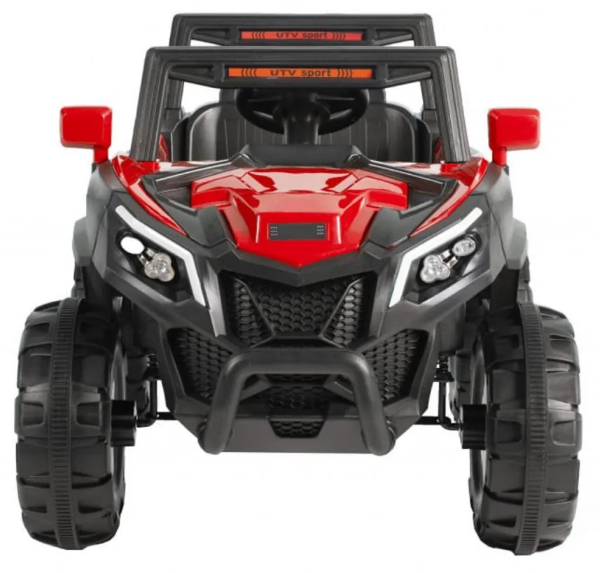 Masinuta Electrica cu acumulator pentru copii NOVOKIDS™ Atlantis Buggy UTV , 2 locuri, Cu faruri luminoase, Telecomanda, 3-8 ani , max 35 kg , 12V,