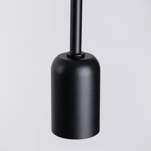 Lampă de perete Sollux SL.1433 LOOP 1xE27/15W/230V negru