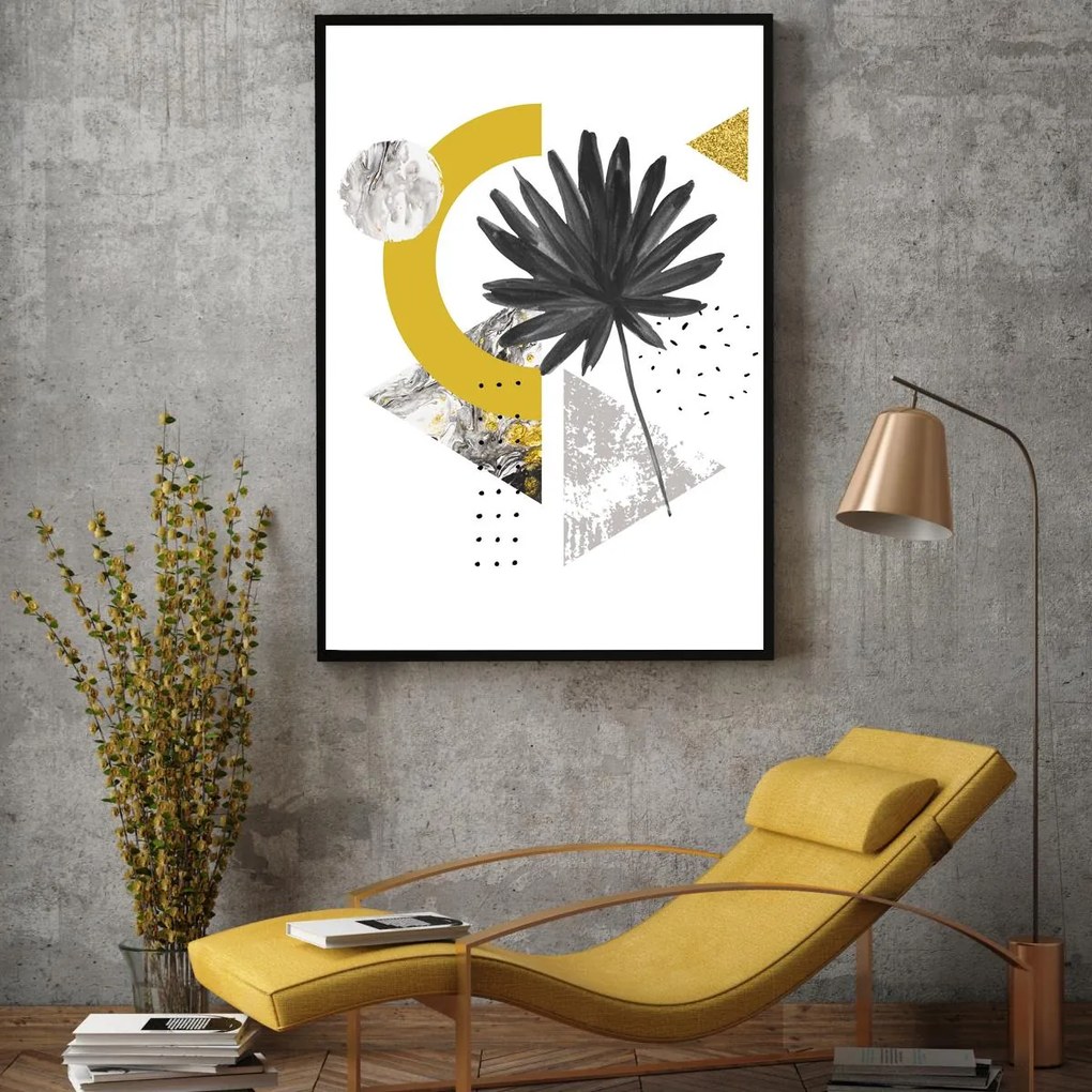 Poster - Marble Tropic (A4)