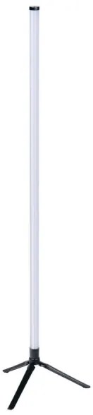 Grundig - Lampă de podea LED RGBW dimabilă LED/10W/5V neagră + telecomandă