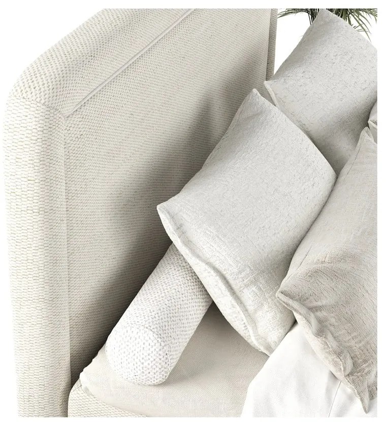 Pat boxspring crem 180x200 cm Dove – Maison de Rêve