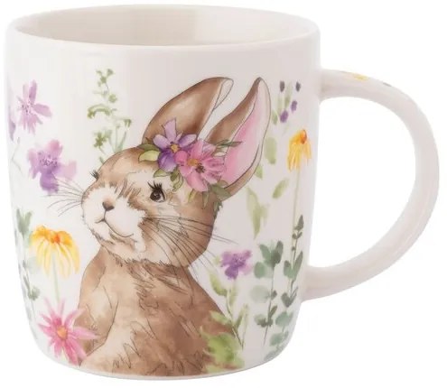 Altom Cană de porțelan Rabbit II în cutie cadou,400 ml