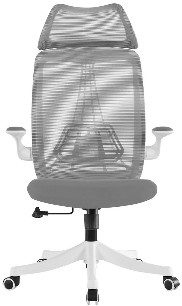 RESIGILAT- Scaun ergonomic Babur-H, spatar Mesh, sezut textil, Gri