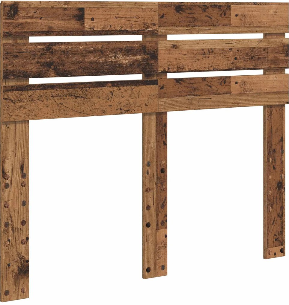 vidaXL Tăblie cap Lemn Vechi 135 cm Lemn compozit