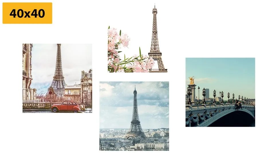 Set tablouri Turnul Eiffel