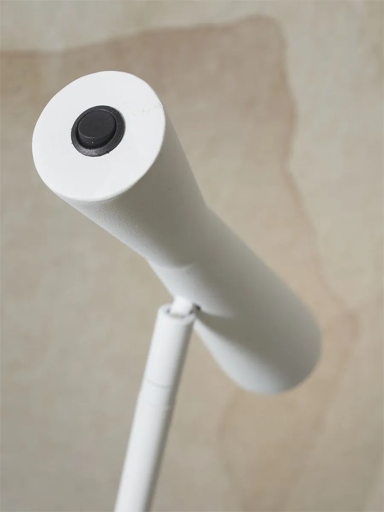 Lampadar/Lampa de podea design minimalist Bordeaux alb