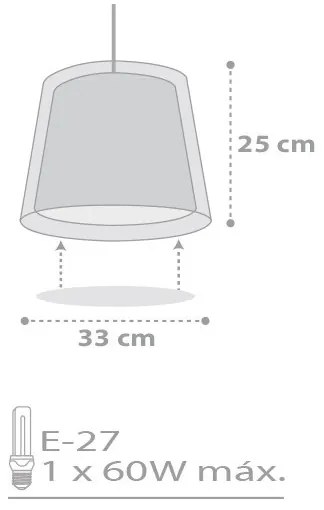 Dalber D-81212L - Lustră copii STARS 1xE27/60W/230V