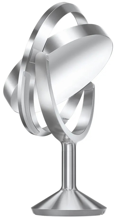 Oglindă cosmetică (5x) cu led/de mărire ø 25 cm Sensor Trio Max – simplehuman