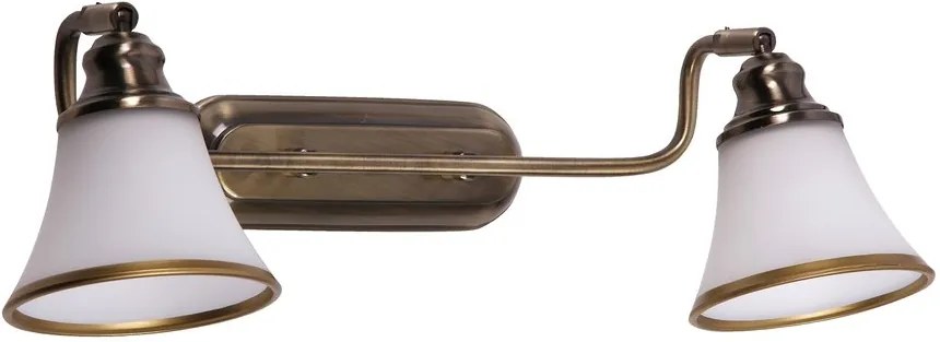 Rábalux Grando 6546 aplice cu brațe  bronz   metal   E14 R50 2x MAX 40W   IP20