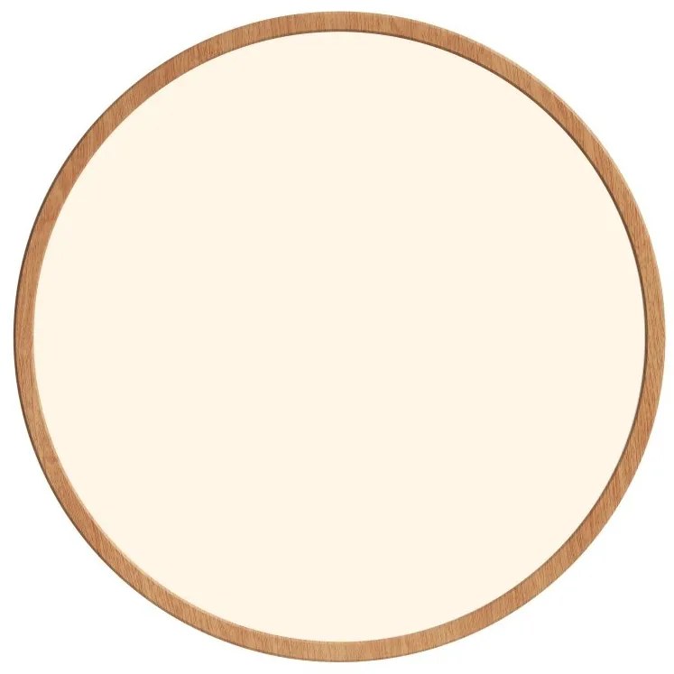 Plafoniera slim pentru baie IP54 LED dimabil 2700K Oja 42 Wood Foil