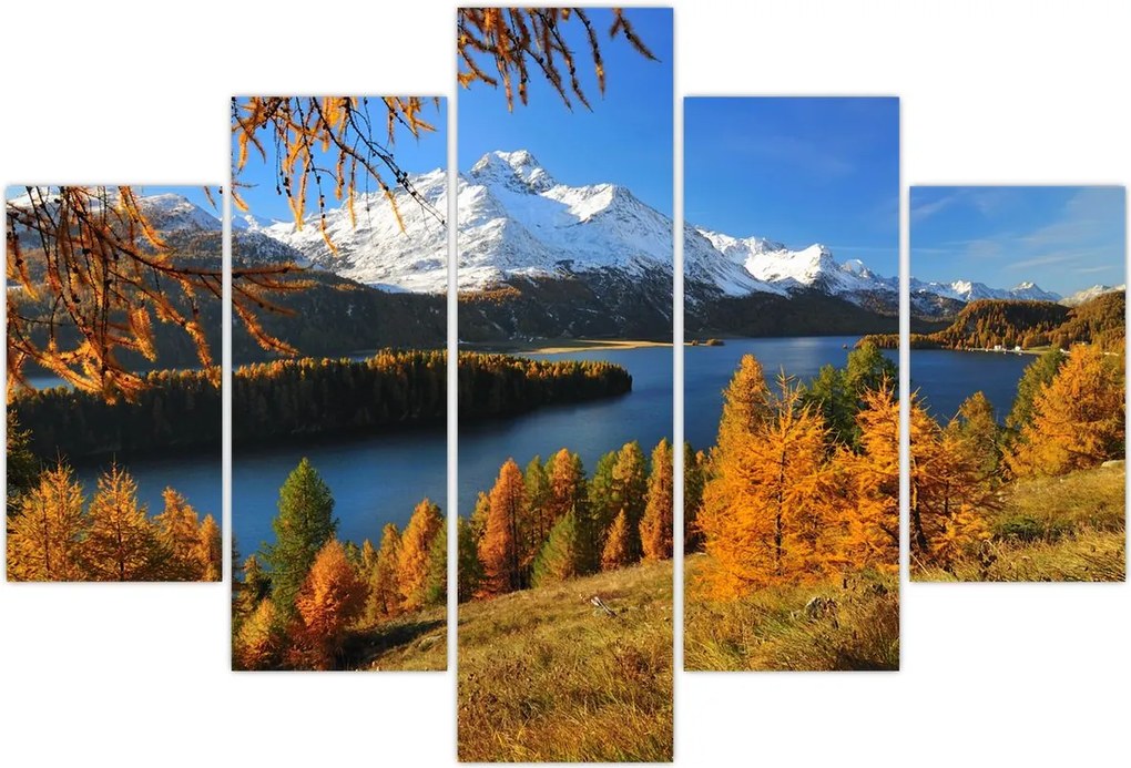 Tablou - Toamna în Alpi (150x105 cm)