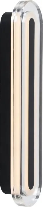 Aplica de perete LED baie IP44 Cavara negru