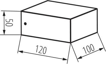 Kanlux 46390 - Aplica de exterior LEGINO 1xGX53/11W/230V 80 cm IP65 antracit