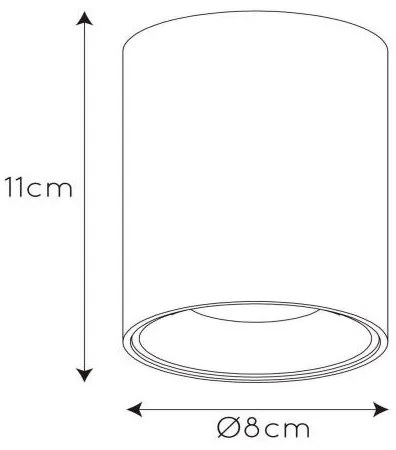 Spot LED Lucide 09912/05/31 BENTOO 1xGU10/5W/230V alb