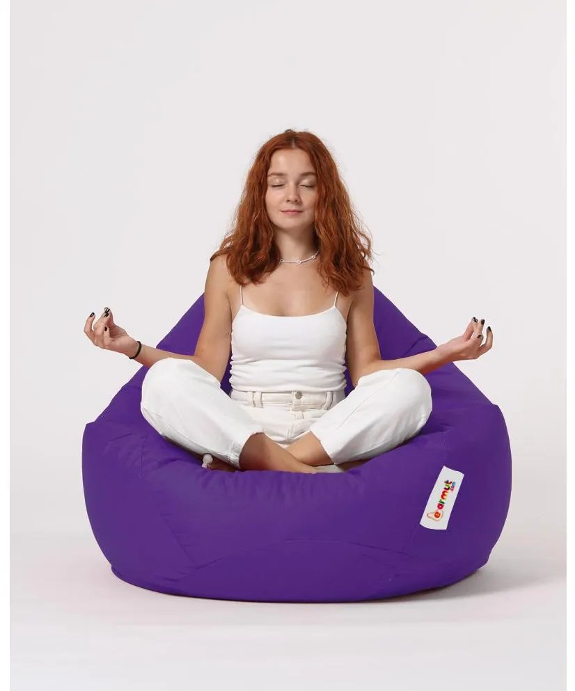 Fotoliu puf Parumleo XXL (violet). 1101741