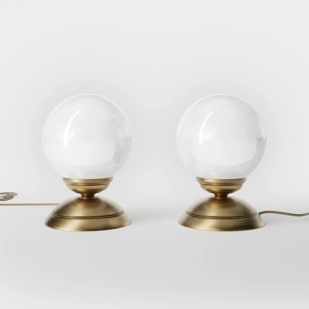 Lampa de masa din alama stil modern Art Deco Incanto