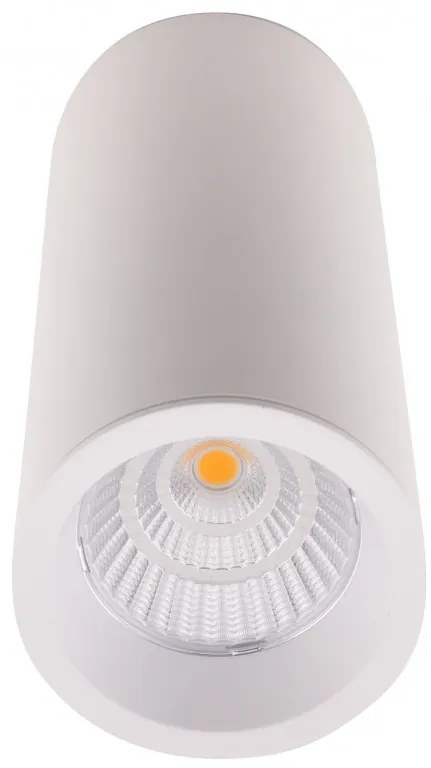 Spot LED aplicat design minimalist LONG alb C0153 MX + RC0153/C0154 WHITE