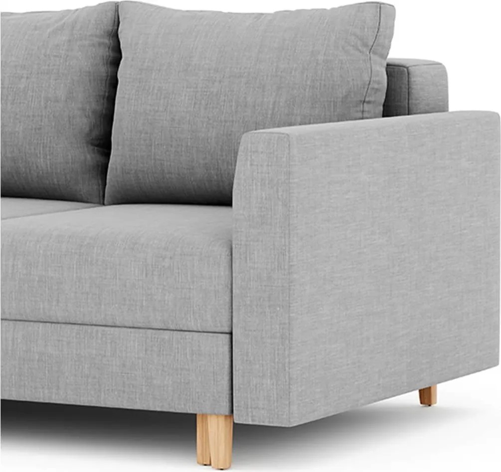Coltar lemn masiv Oslo Extensibil, 235 × 160 × 85 cm
