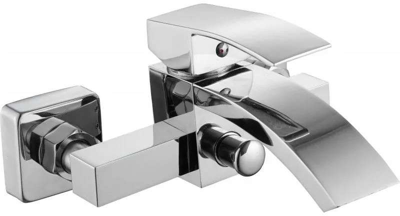 Mexen Libra baterie pentru cadă, crom - 745130-00
