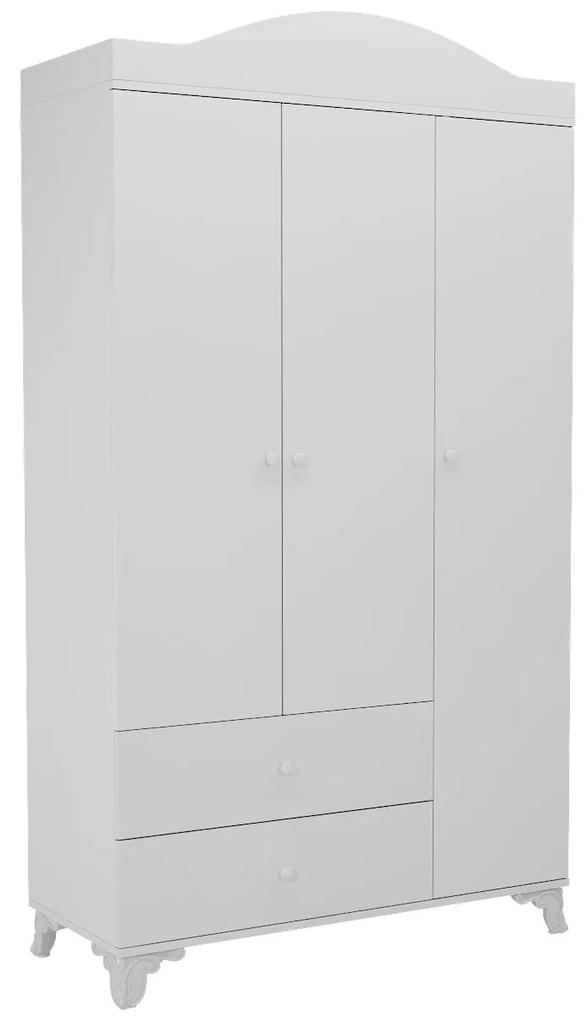 Sifonier Vega - White, Alb, 42x184x105 cm